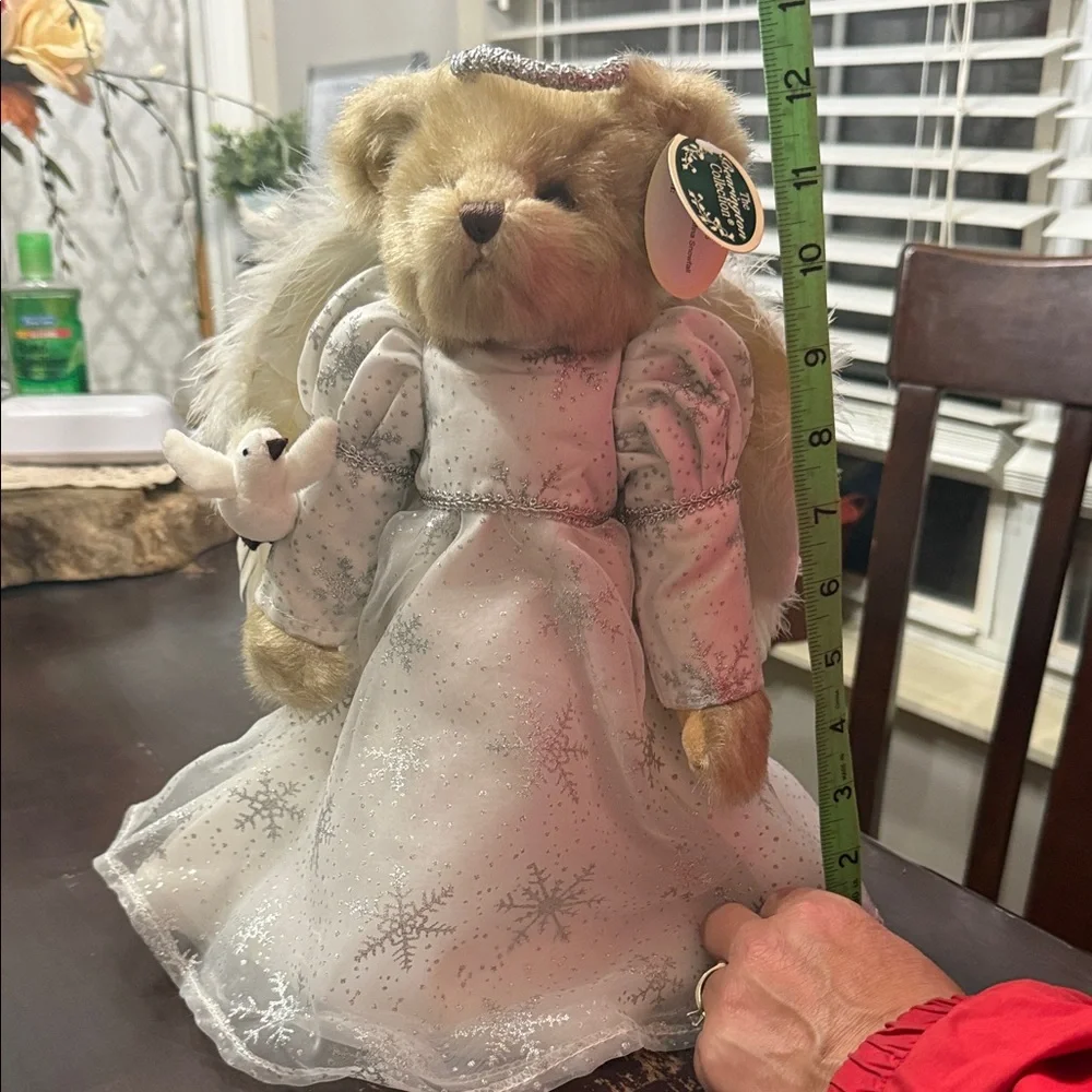 Bearington Bear Collection NWT “Serafina” Angel Tree Topper -Unique Holiday Bear - Picture 4 of 4